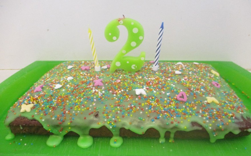 Joshu's green cake.jpg